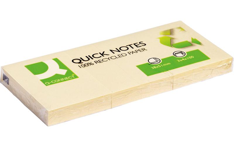CONNECT Notizzettel Quick Notes 5.1 x 3.8 cm Recycling, 120 Blatt CONNECT Notizzettel Quick Notes 5.1 x 3.8 cm Recycling, 120 Blatt