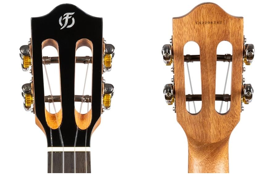 Flight Ukulele Concert – Solid Spruce – Blau