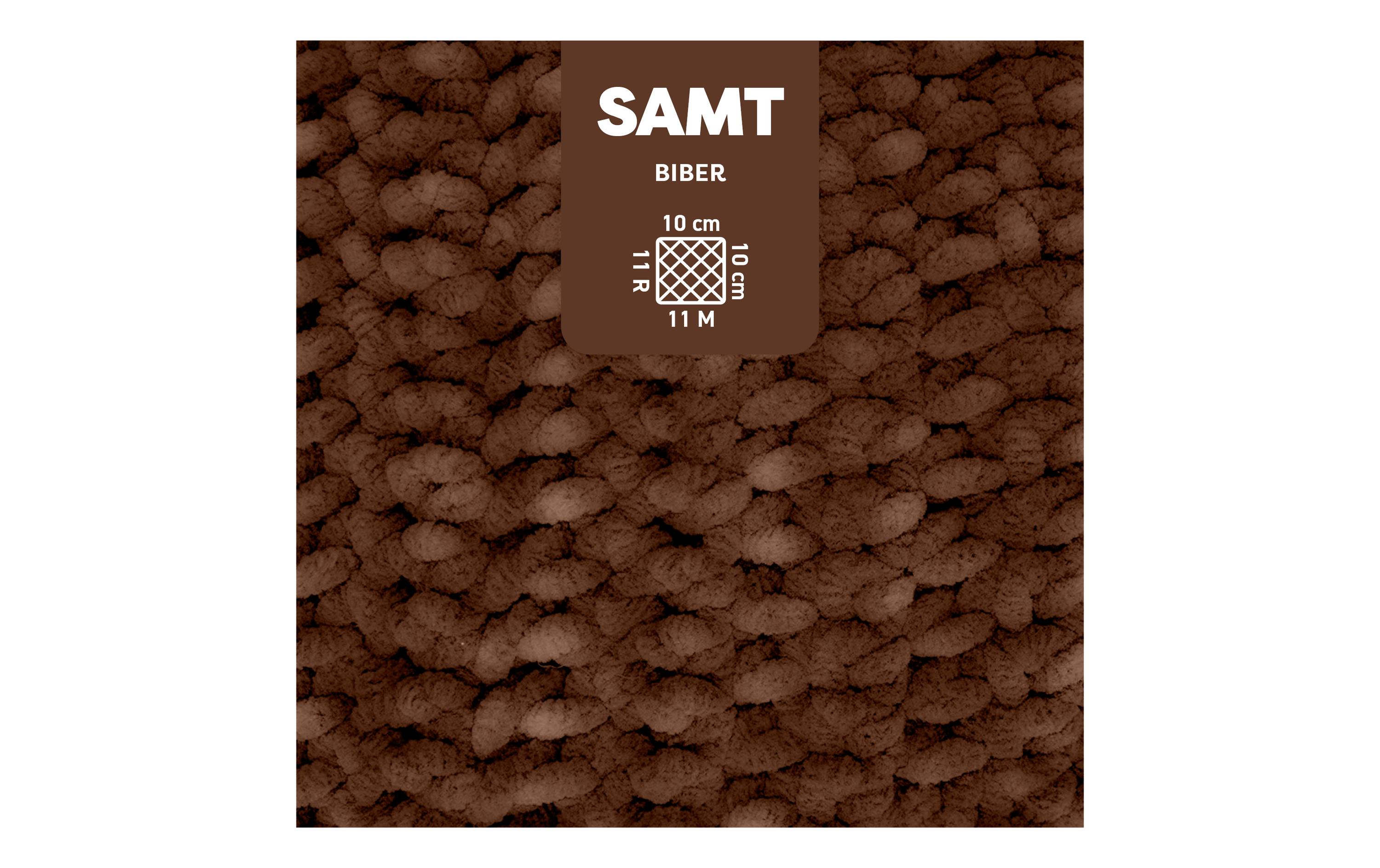 myBoshi Wolle Chenille Samt Biber 100 g, 100 m