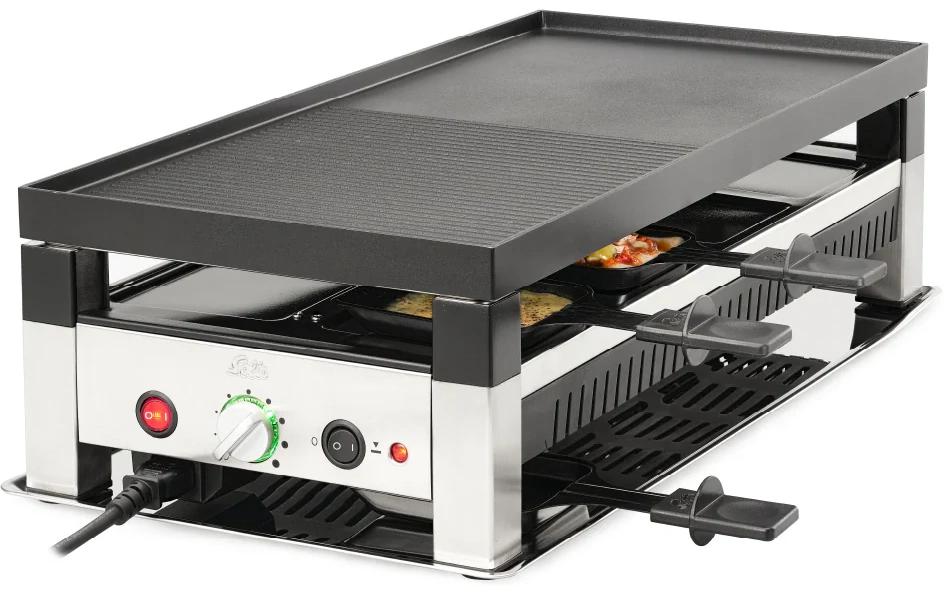 Solis Racletteofen und Pizza Grill 8 Personen