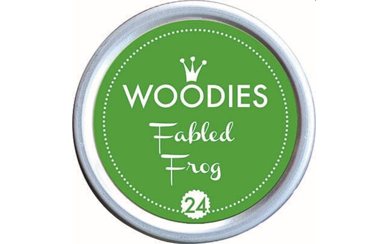 Woodies Stempelkissen 35 mm Fabled Frog, 1 Stück