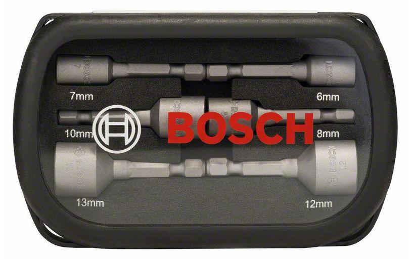 Bosch Professional Steckschlüssel-Set 1/4 Aufnahme 6-teilig