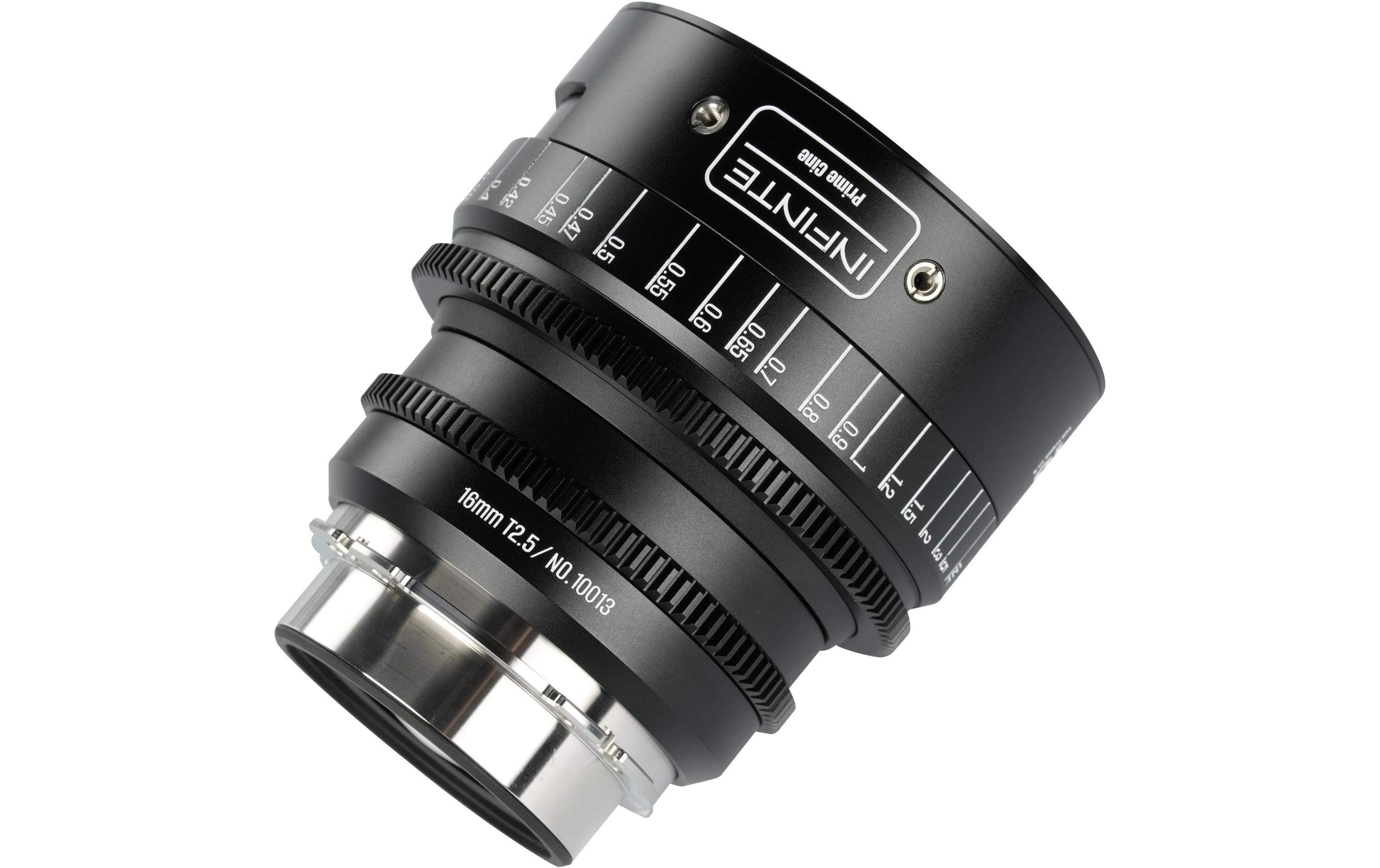 7Artisans Festbrennweite 16mm T/2.5 INFINTE Schwarz – Arri PL