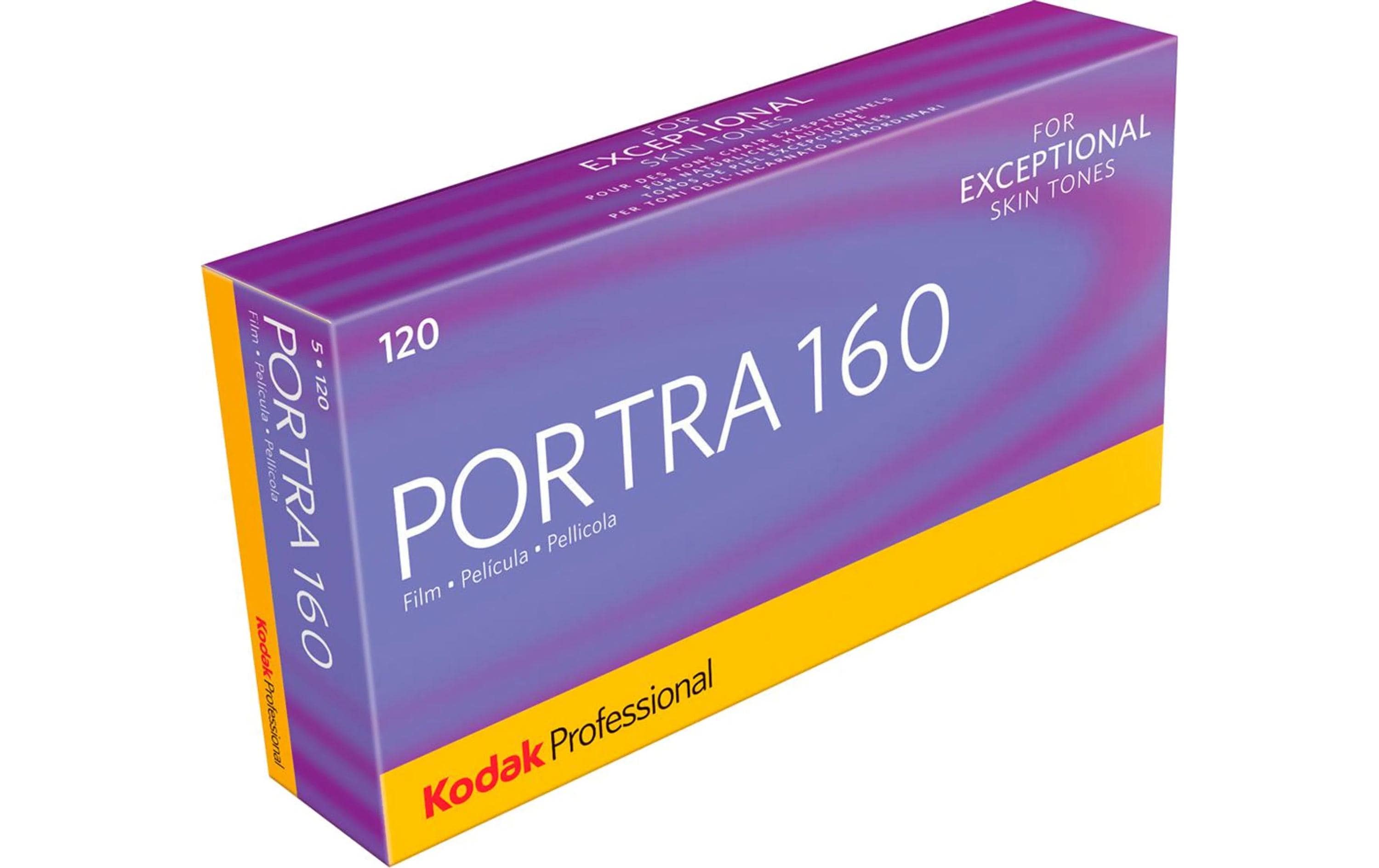 Kodak Analogfilm Portra 160 120 5er Pack