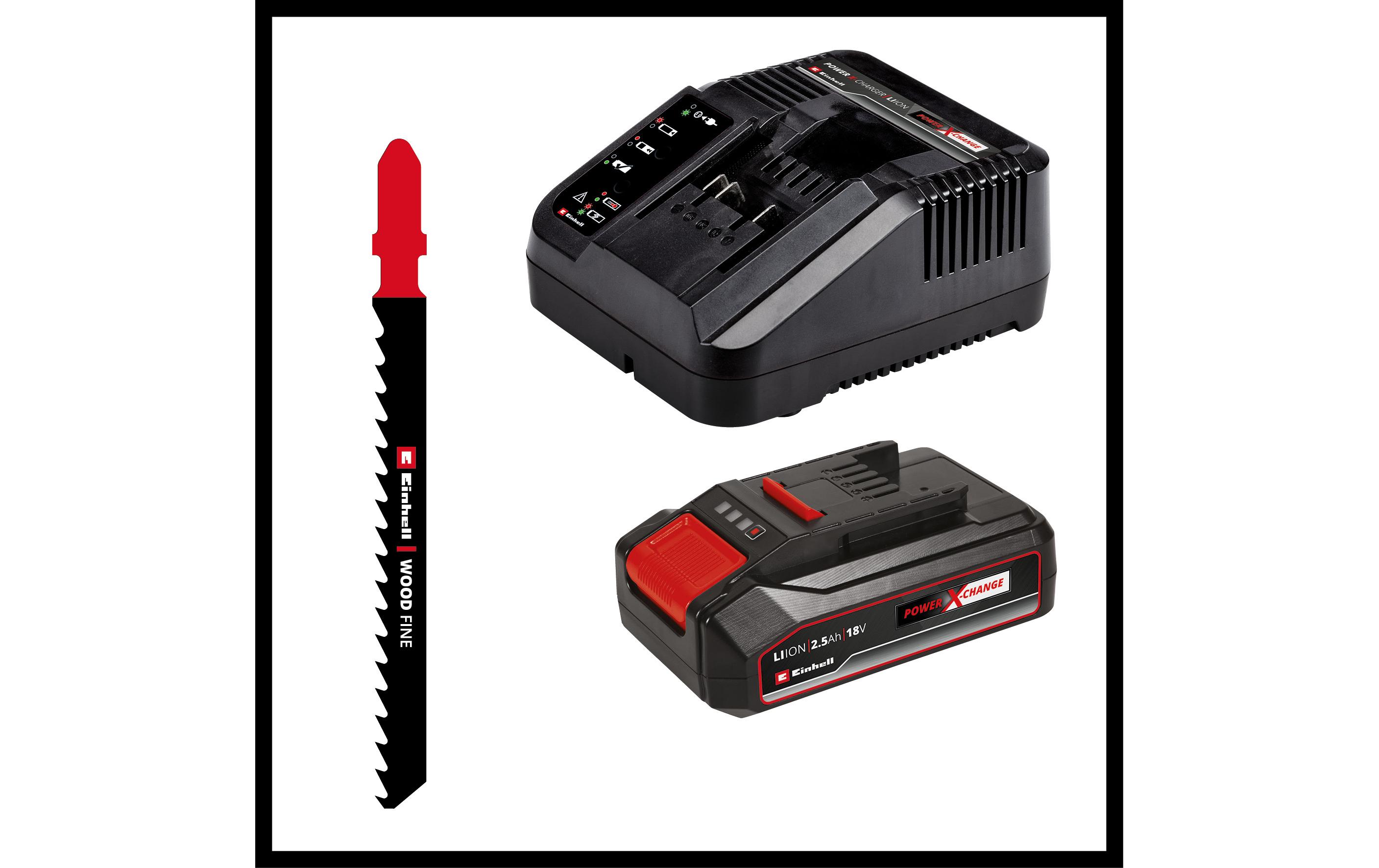 Einhell Akku-Stichsäge TC-JS 18/70 Li (1 x 2.5Ah)