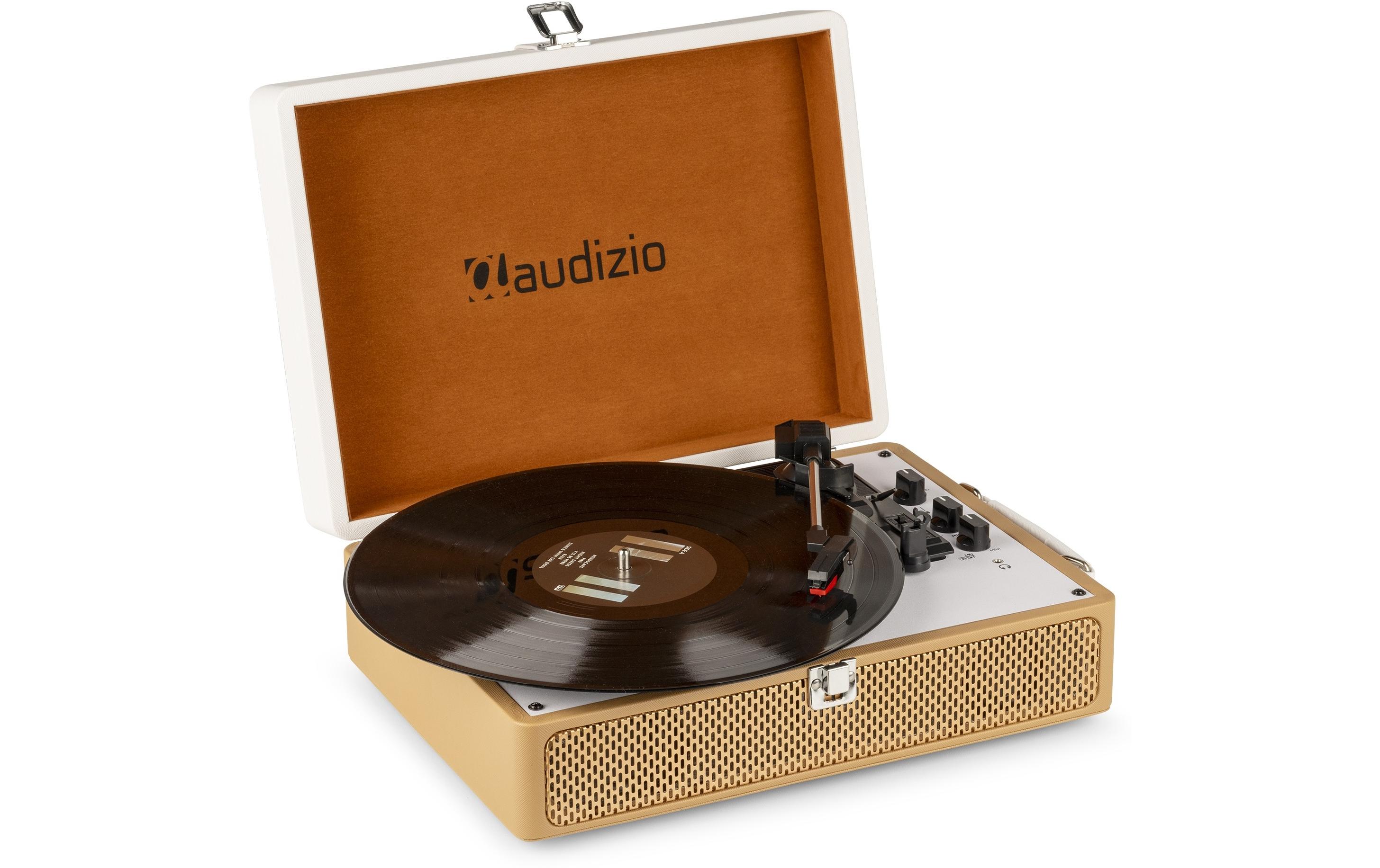 Audizio Plattenspieler mit Bluetooth RP119G Gold