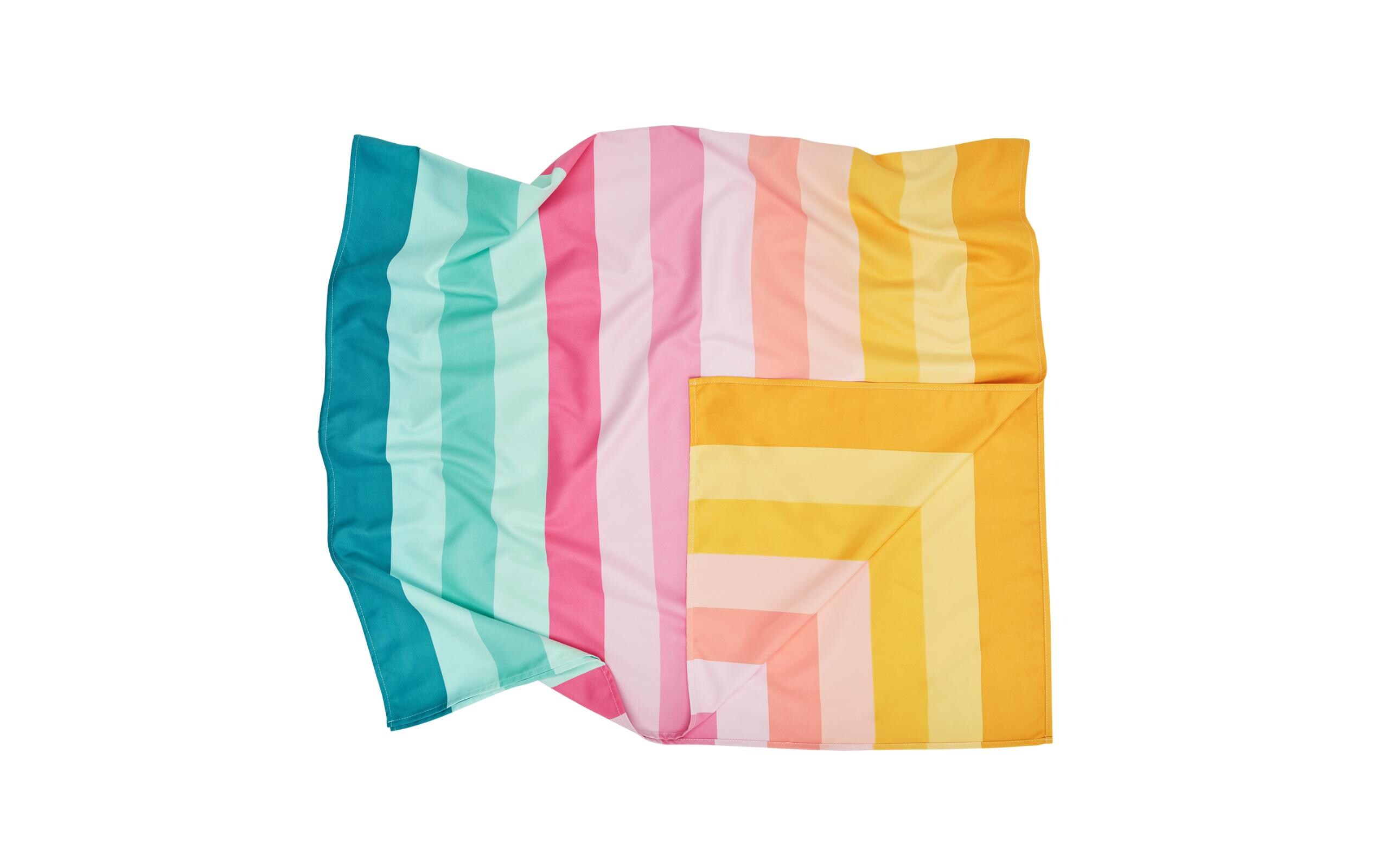 Dock & Bay Strandtuch Coastal Candy 200 cm x 90 cm, Mehrfarbig