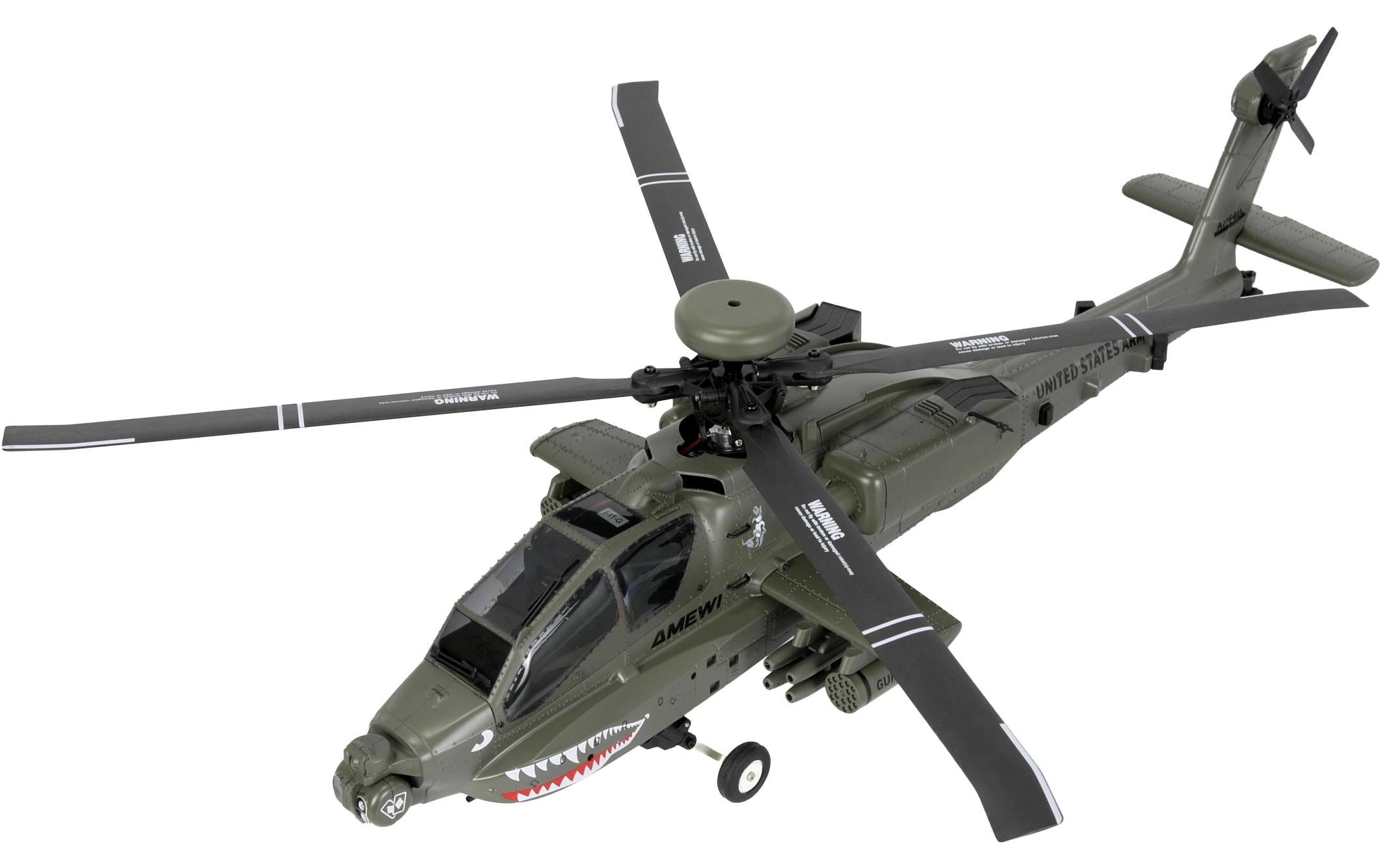 Amewi Helikopter Apache AH-64D CP RTF Grau