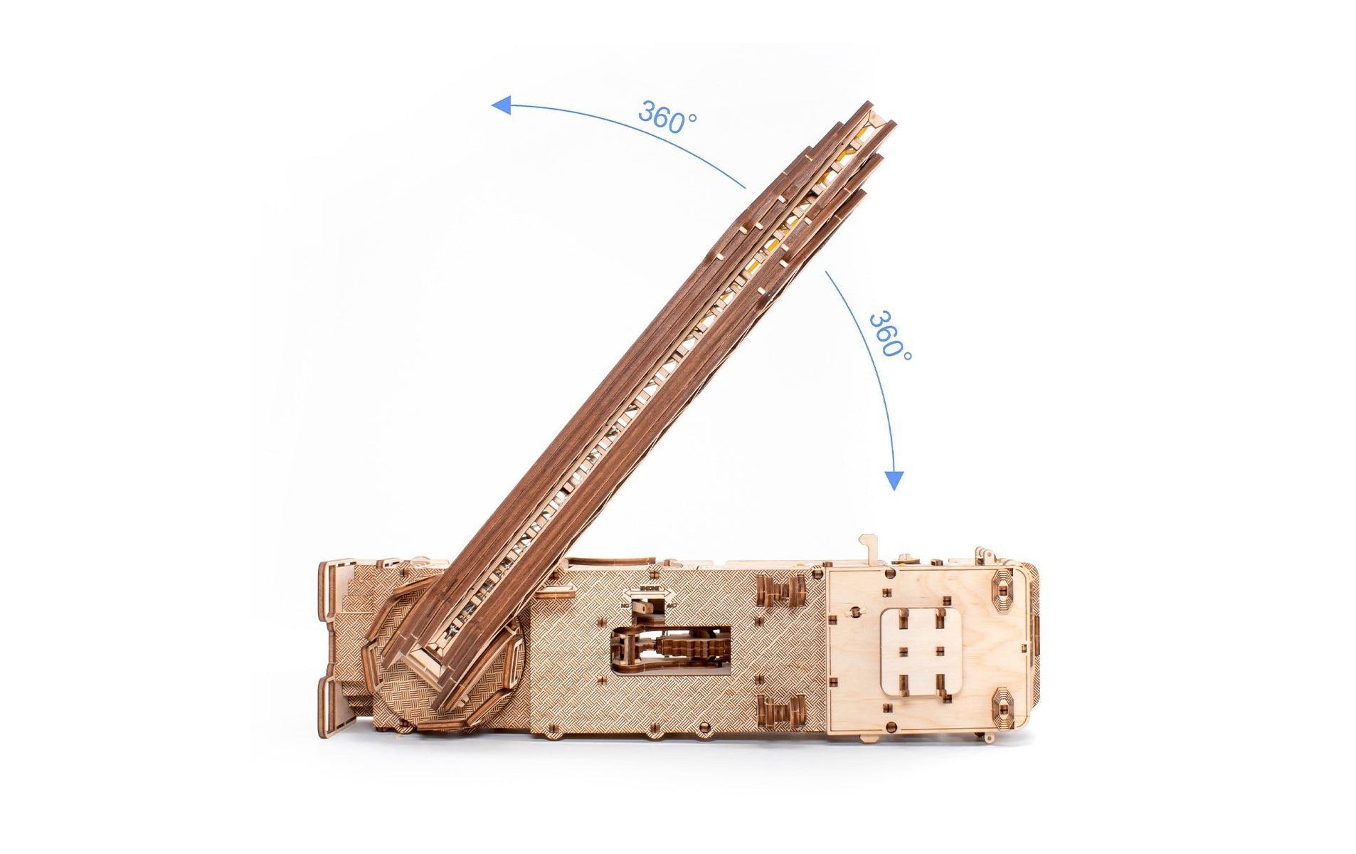 Eco-Wood-Art Bausatz Feuerwehrauto