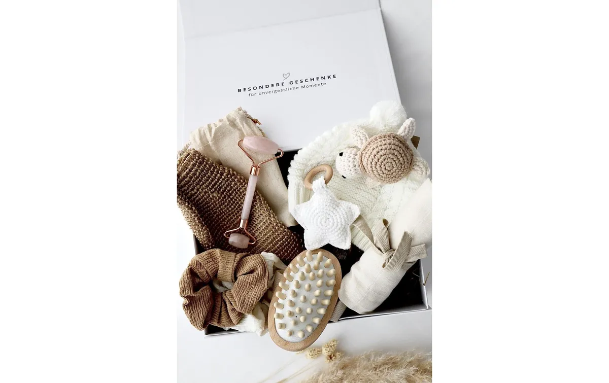 Oykami Mama-Baby Geschenkbox Elora Weiss Oykami Mama-Baby Geschenkbox Elora Weiss