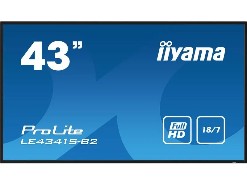 iiyama Public Display ProLite LE4341S-B2 42.5 iiyama Public Display ProLite LE4341S-B2 42.5