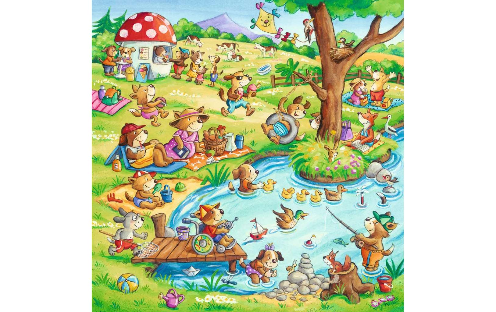 Ravensburger Kleinkinder Puzzle Ferien auf dem Land Ravensburger Kleinkinder Puzzle Ferien auf dem Land