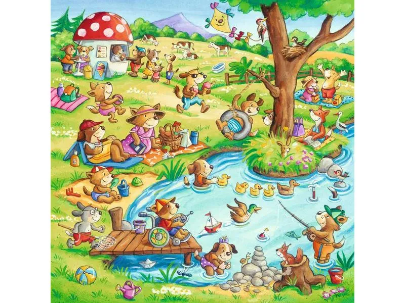 Ravensburger Kleinkinder Puzzle Ferien auf dem Land