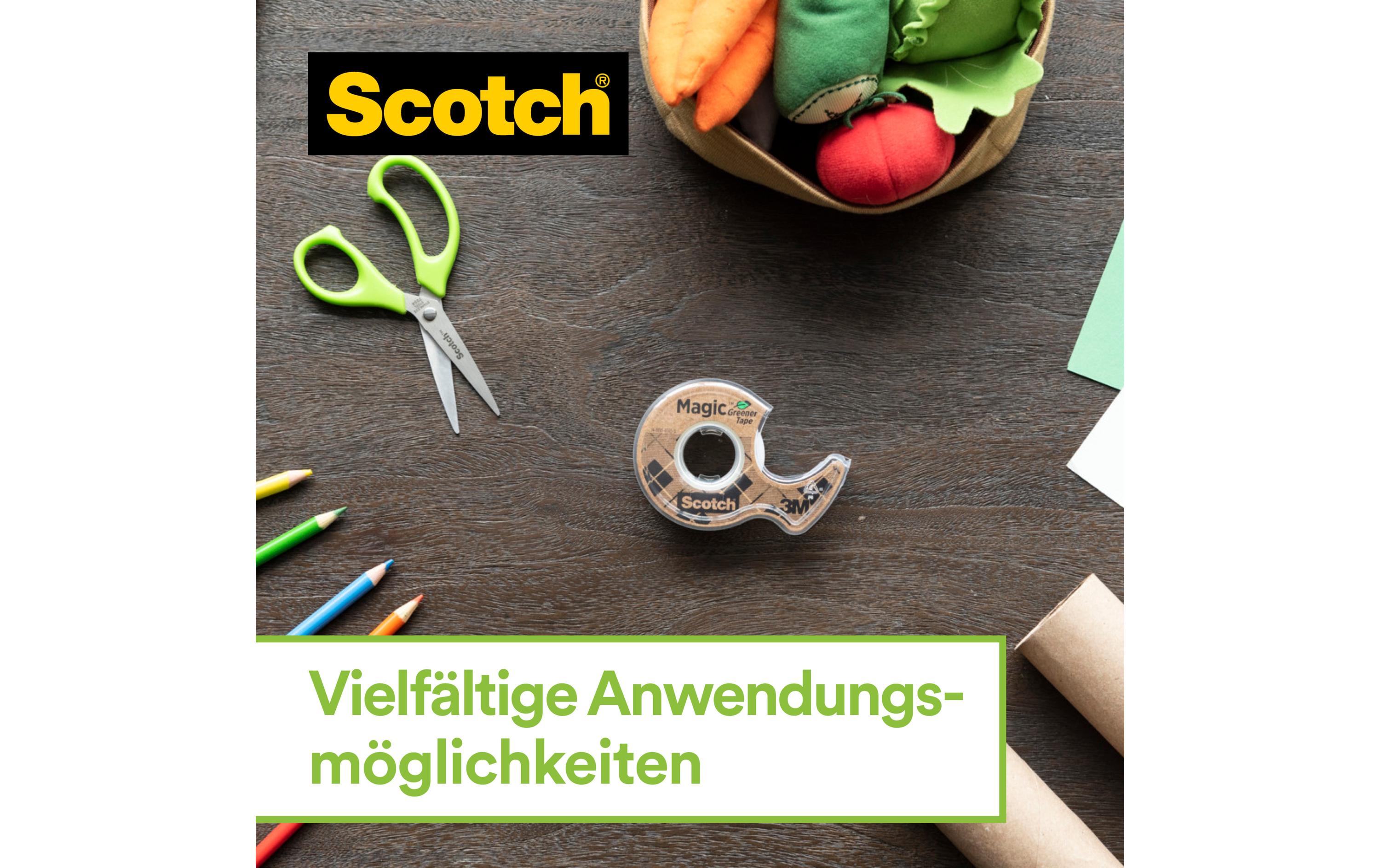 Scotch 2 Handabroller aus Edelstahl inkl. 4 Ersatzrollen