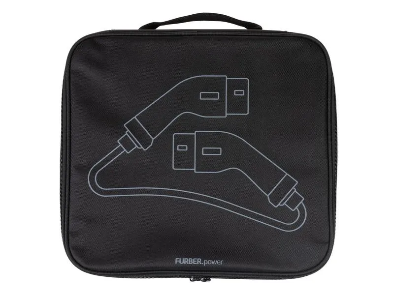 FURBER.power Tasche für Elektroauto Ladekabel Deluxe Schwarz