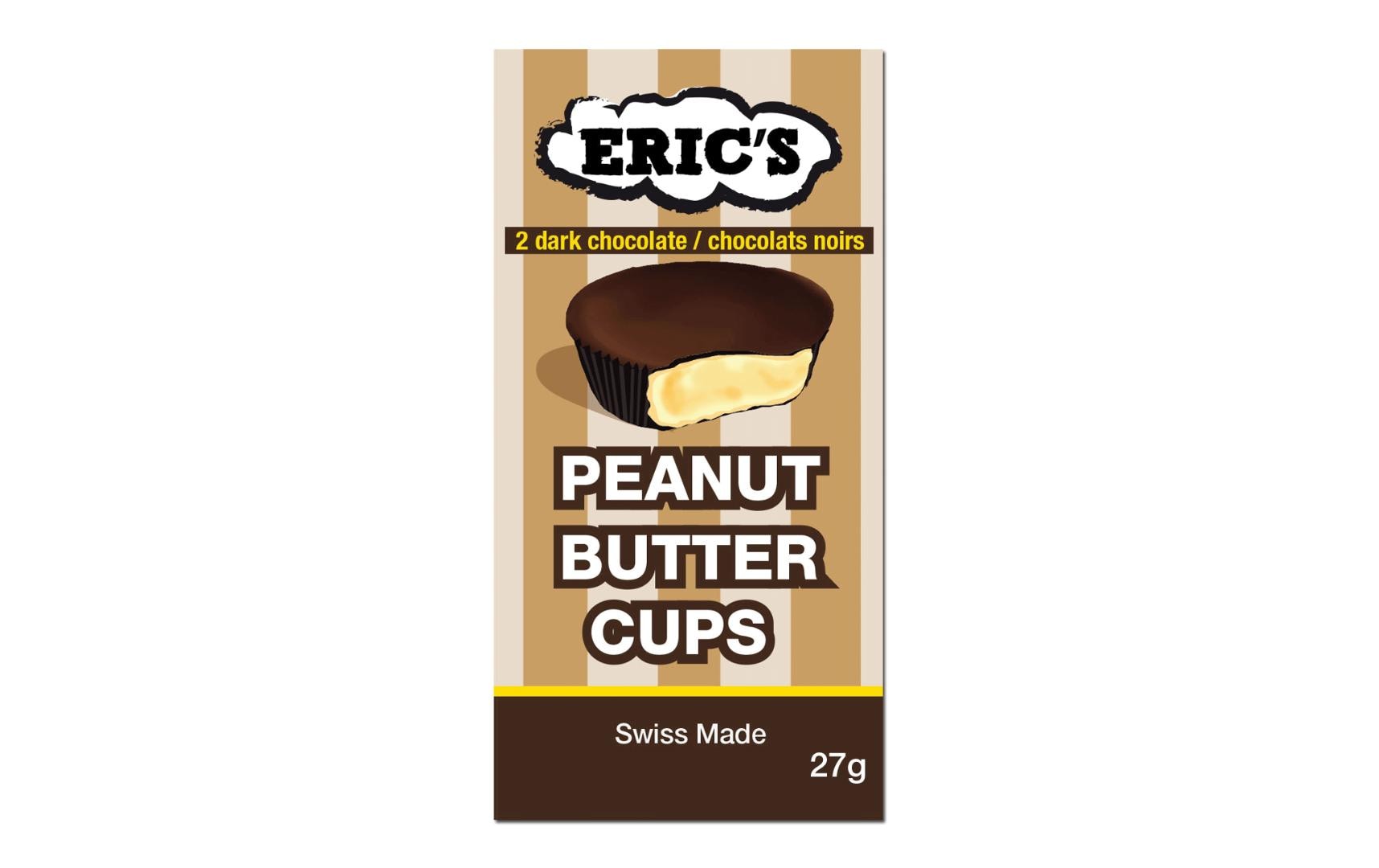 Eric's Dark Chocolate Peanut Butter Cups 27 g