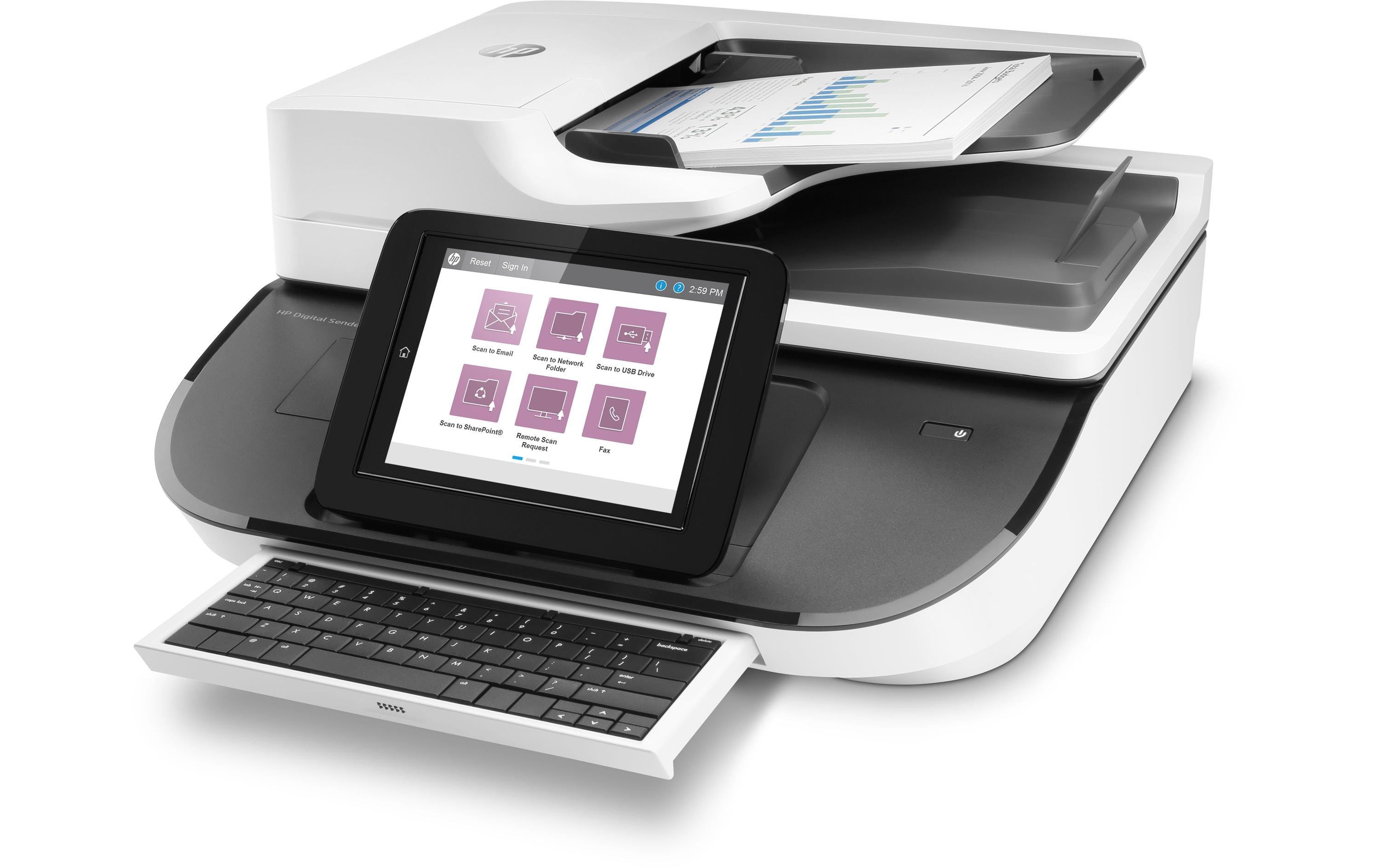 HP Netzwerkscanner Digital Sender Flow 8500 fn2