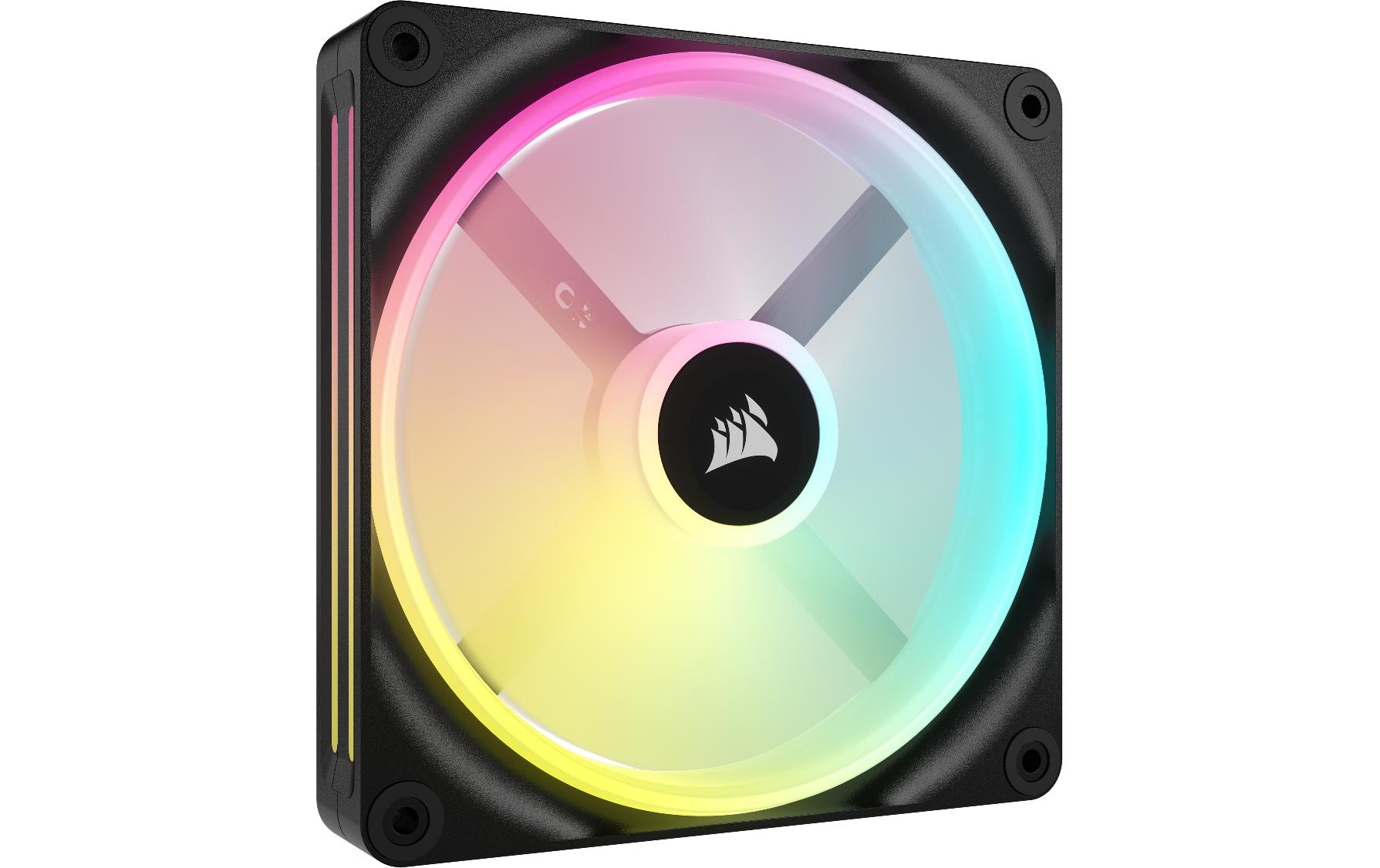 Corsair PC-Lüfter iCUE QX140 RGB Expansion Kit Schwarz Corsair PC-Lüfter iCUE QX140 RGB Expansion Kit Schwarz