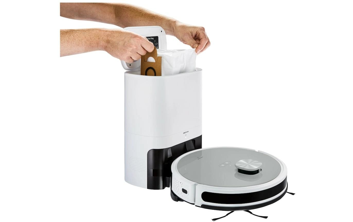 Medion Saug- und Wischroboter X21 mit Absaugstation