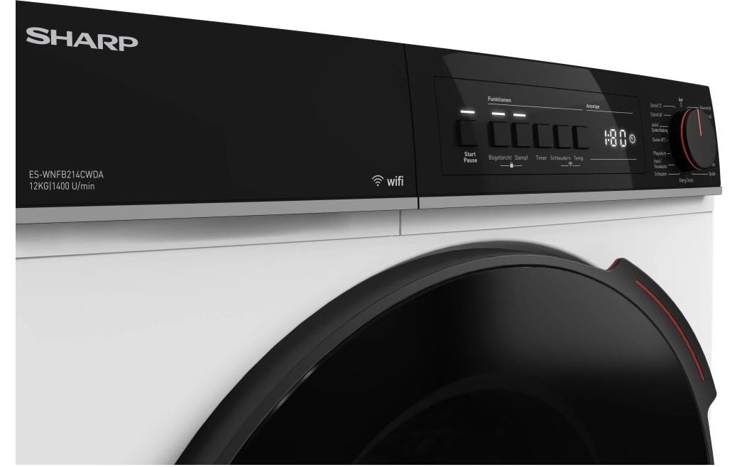 Sharp Waschmaschine ES-WNFB214CWDA Links Sharp Waschmaschine ES-WNFB214CWDA Links