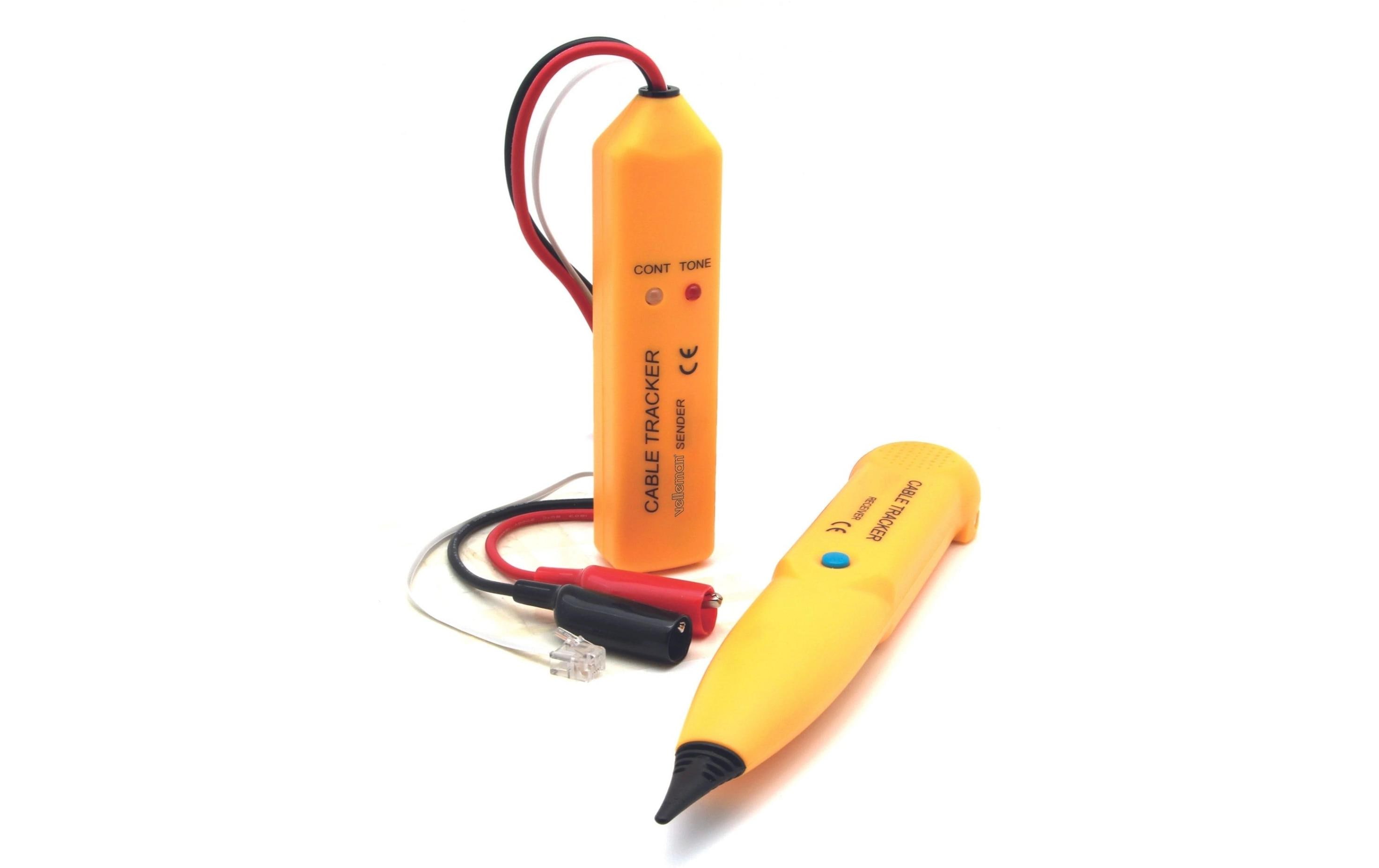 Velleman VTTEST11N Leitungssucher mit Tongenerator und Tragetasche Velleman VTTEST11N Leitungssucher mit Tongenerator und Tragetasche