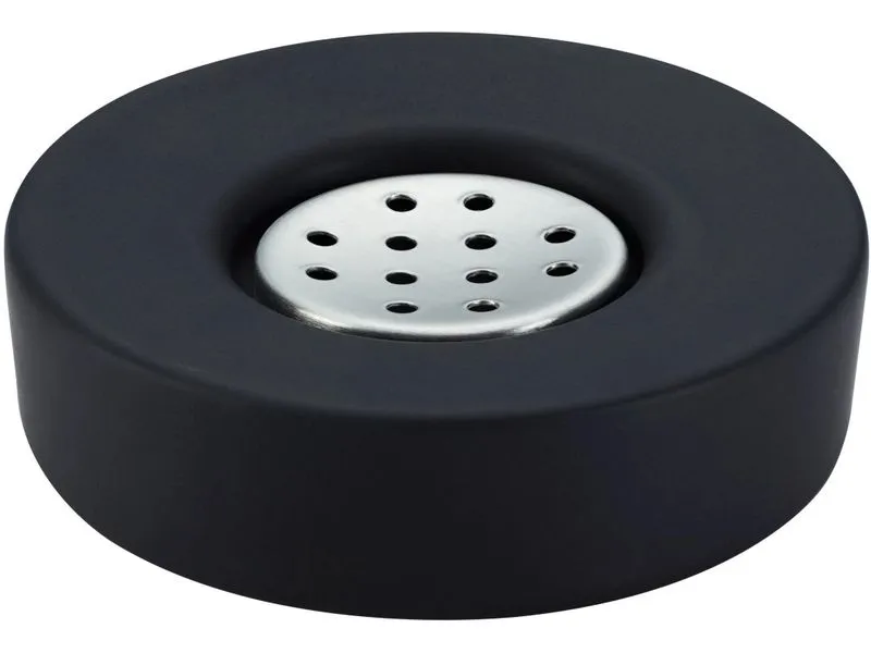 diaqua® Seifenschale Zylo Schwarz