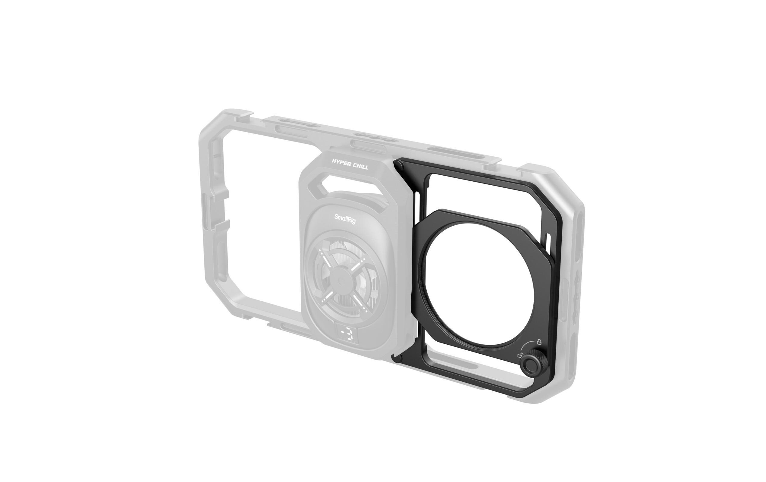 Smallrig 67-mm-Gewindefilteradapter mit Sonnenschutzblenden