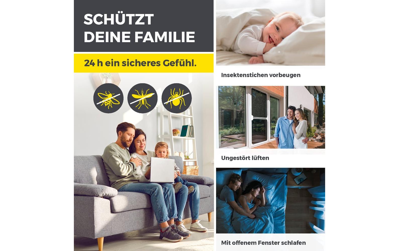 EASYmaxx Fliegengitter Teleskop