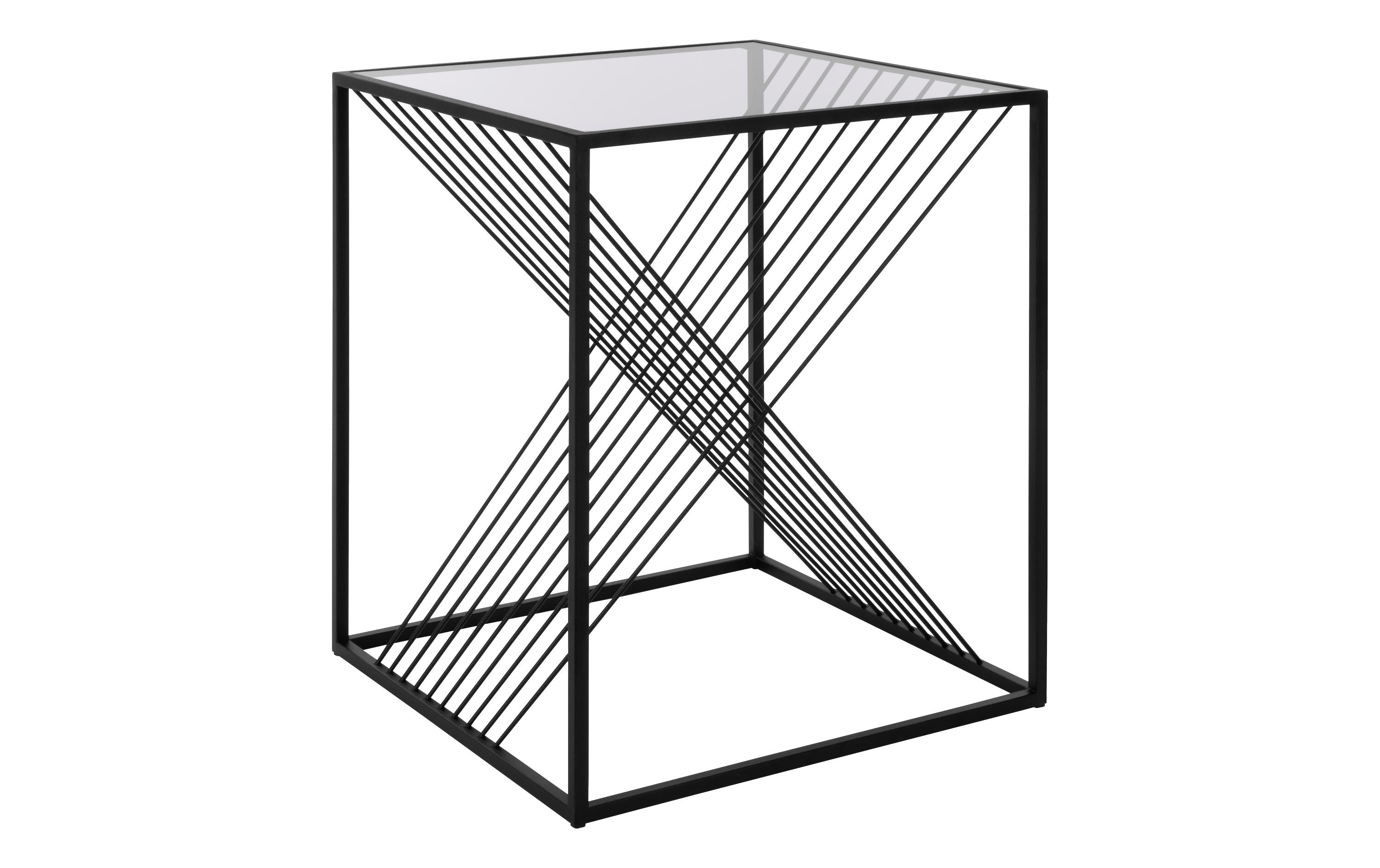 EGLO Beistelltisch Otawara Ø 45.5 x 55 cm, Schwarz