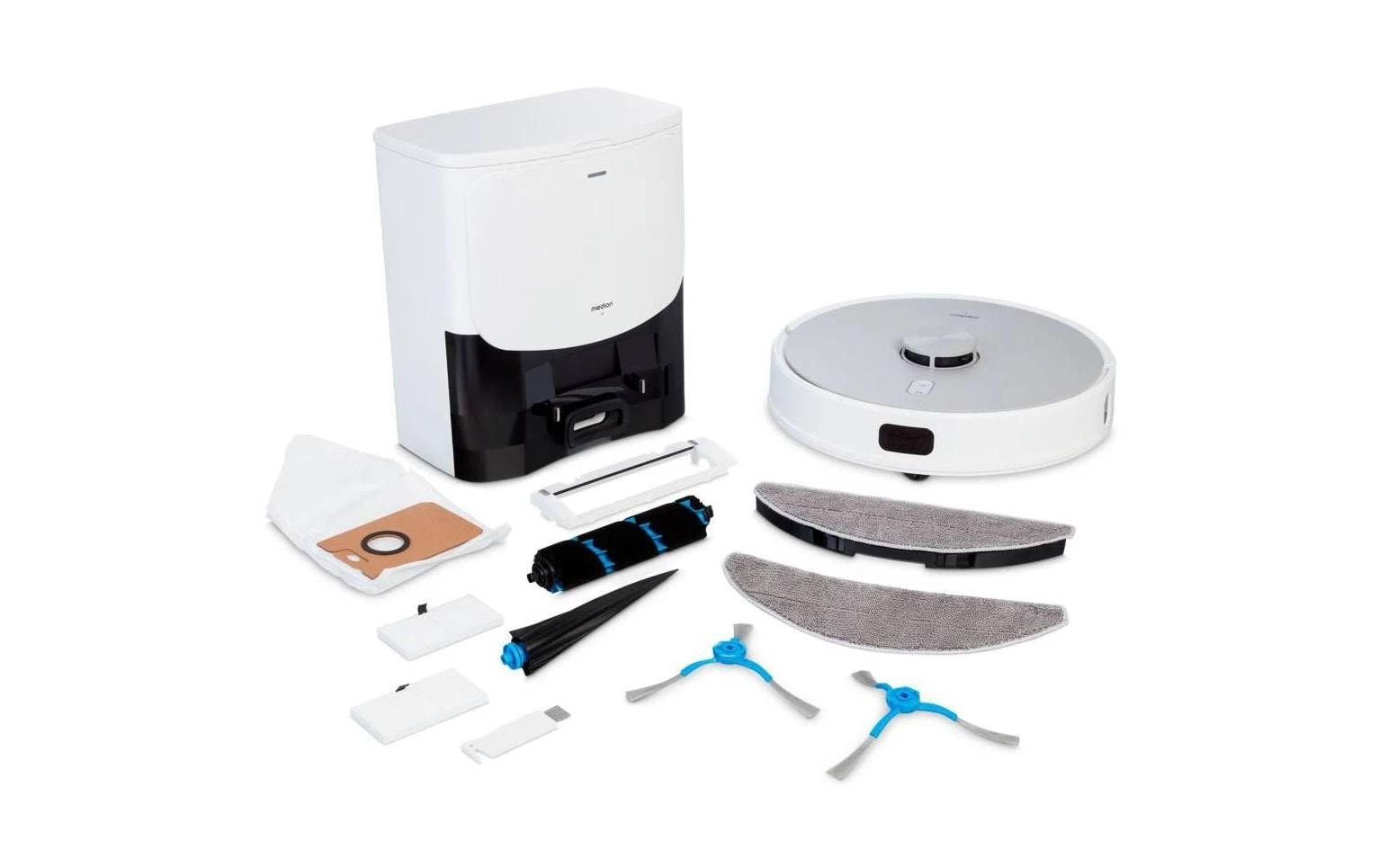 Medion Saug- und Wischroboter X42 mit Absaugstation