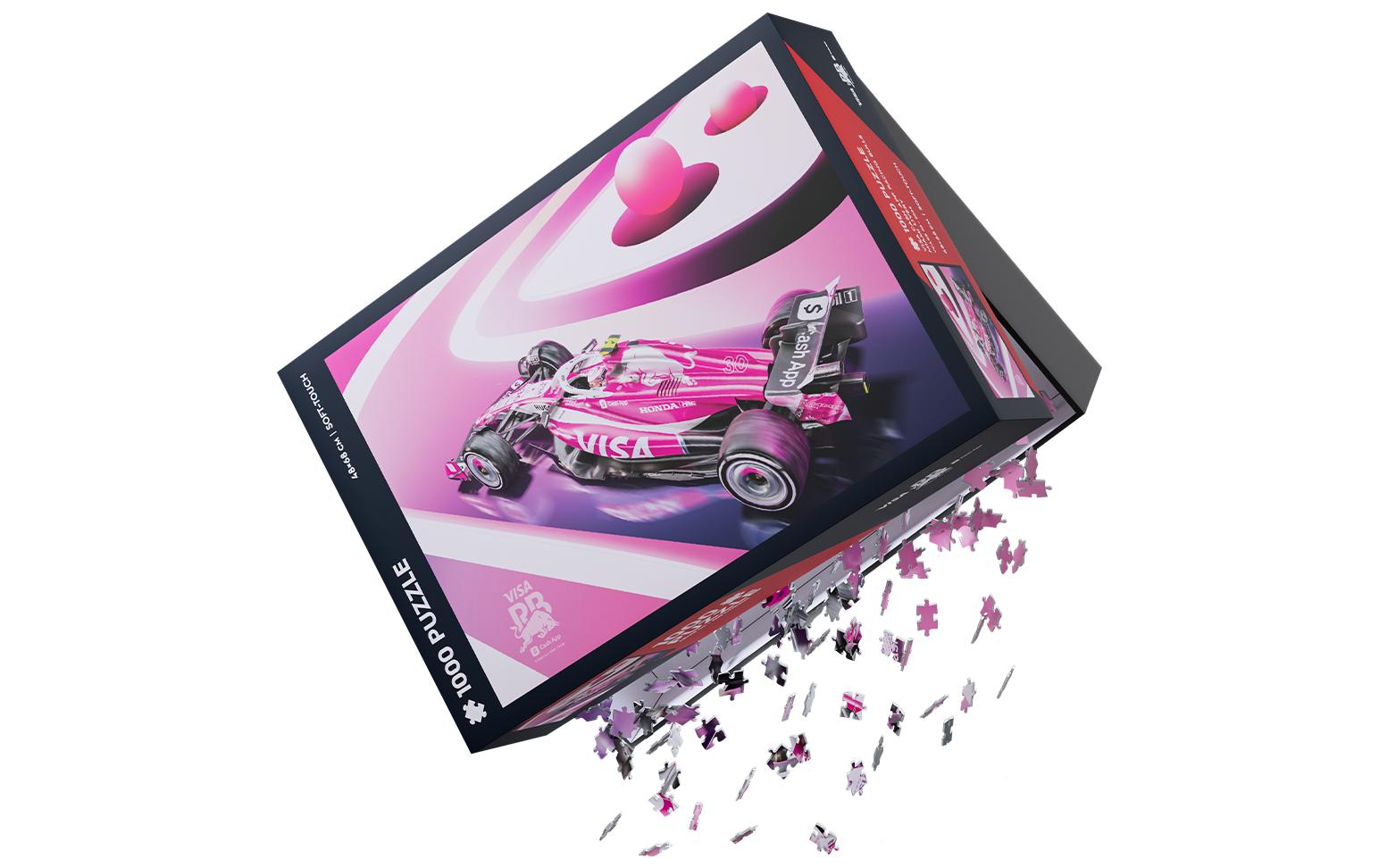 Automobilist Puzzle Red Bull Visa Cash App F1 L. Lawson 1000 Teile