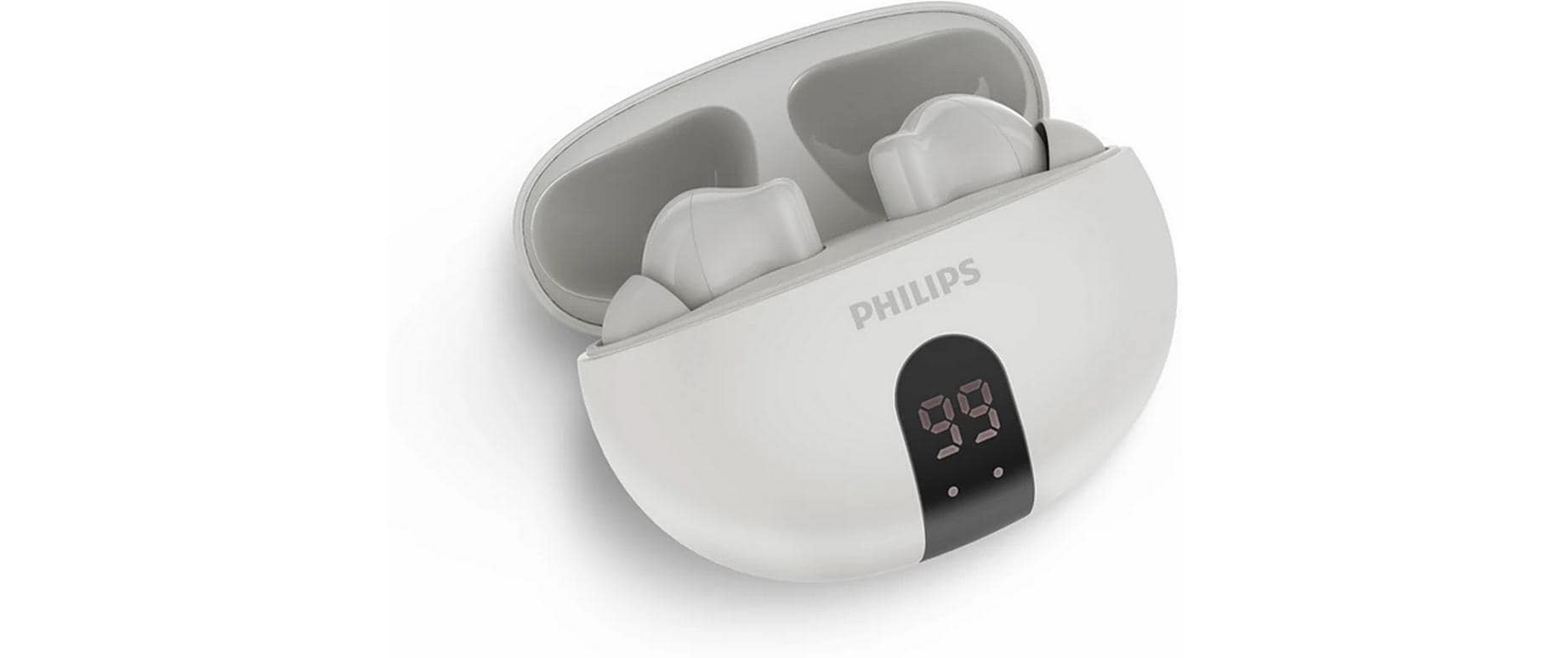 Philips True Wireless In-Ear-Kopfhörer TAT2520WT/00 Weiss