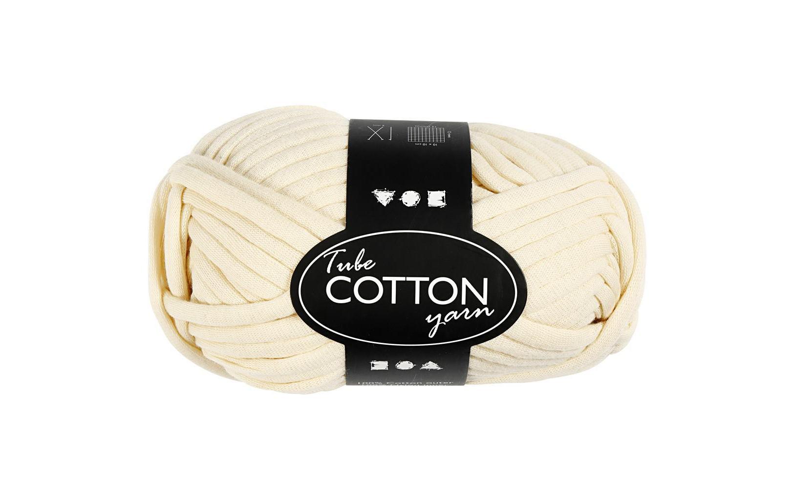 Creativ Company Schlauchgarn 100 g Crème Creativ Company Schlauchgarn 100 g Crème