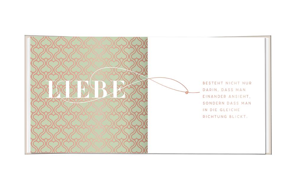 Grafik Werkstatt Minibuch Ihr feiert Hochzeit!