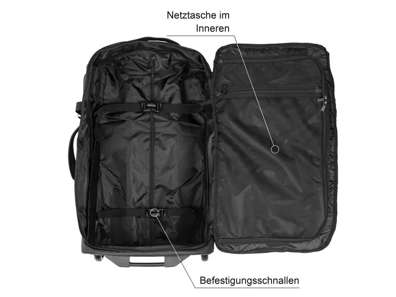 KOOR Reisekoffer Jiibs 70 L, Schwarz KOOR Reisekoffer Jiibs 70 L, Schwarz
