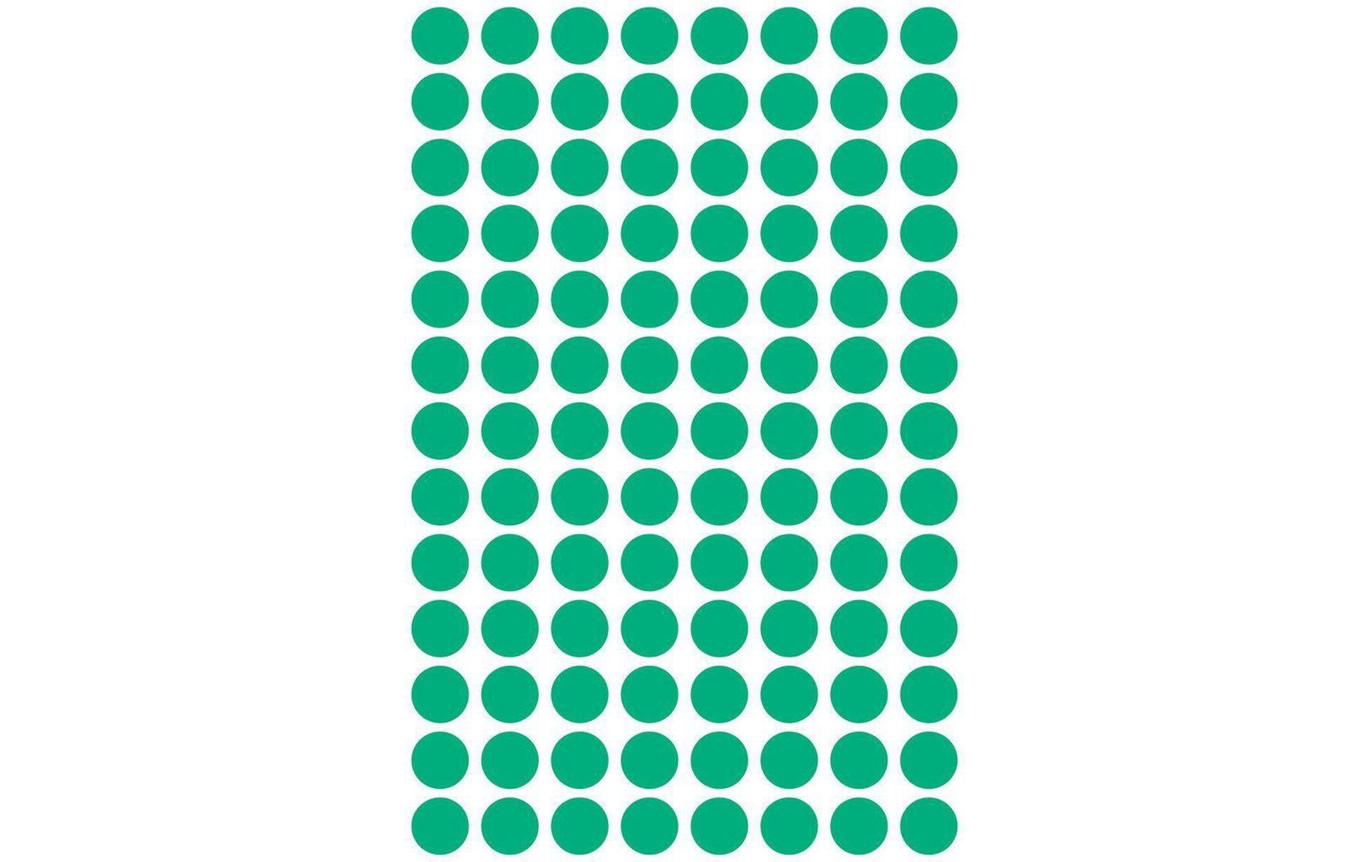 Avery Zweckform Klebepunkte 8 mm Grün