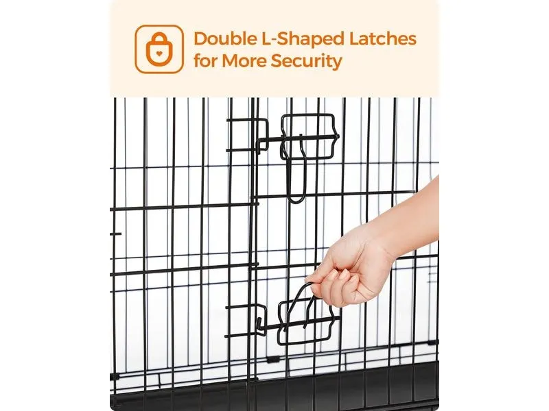 Feandrea Transportbox für Hunde 122 x 74.5 x 80.5 cm Feandrea Transportbox für Hunde 122 x 74.5 x 80.5 cm