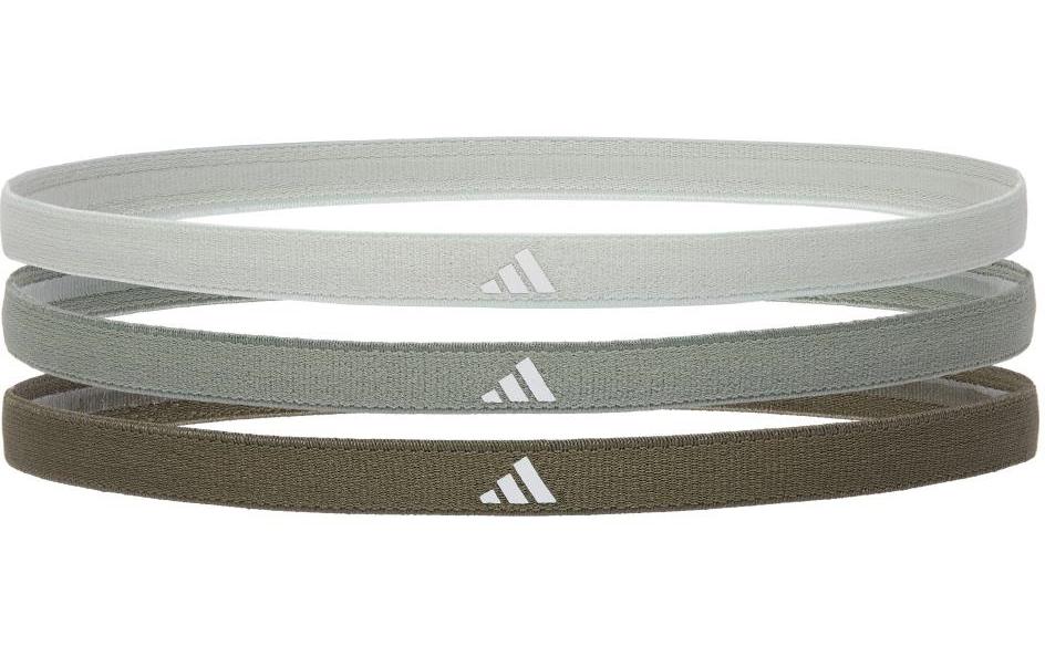 adidas Hairbands Hellgrau/Grau/Olivgrün adidas Hairbands Hellgrau/Grau/Olivgrün