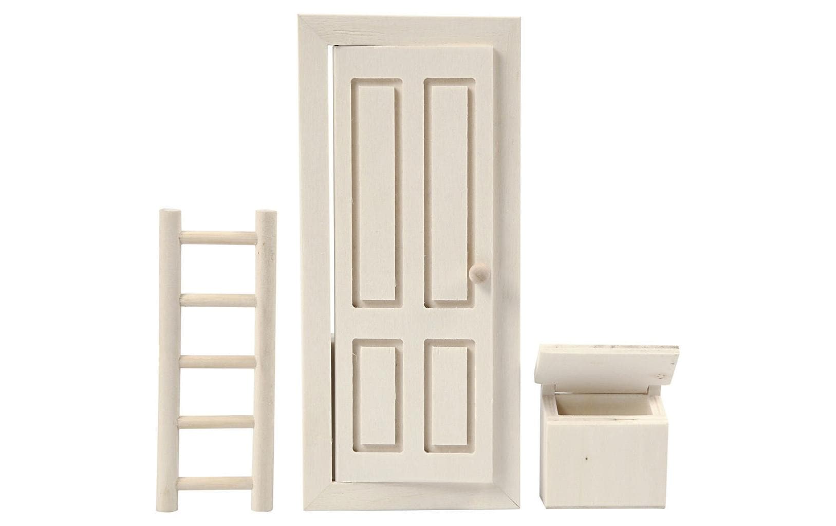 Creativ Company Mini-Möbel Wichteltür mit Briefkasten 18 cm