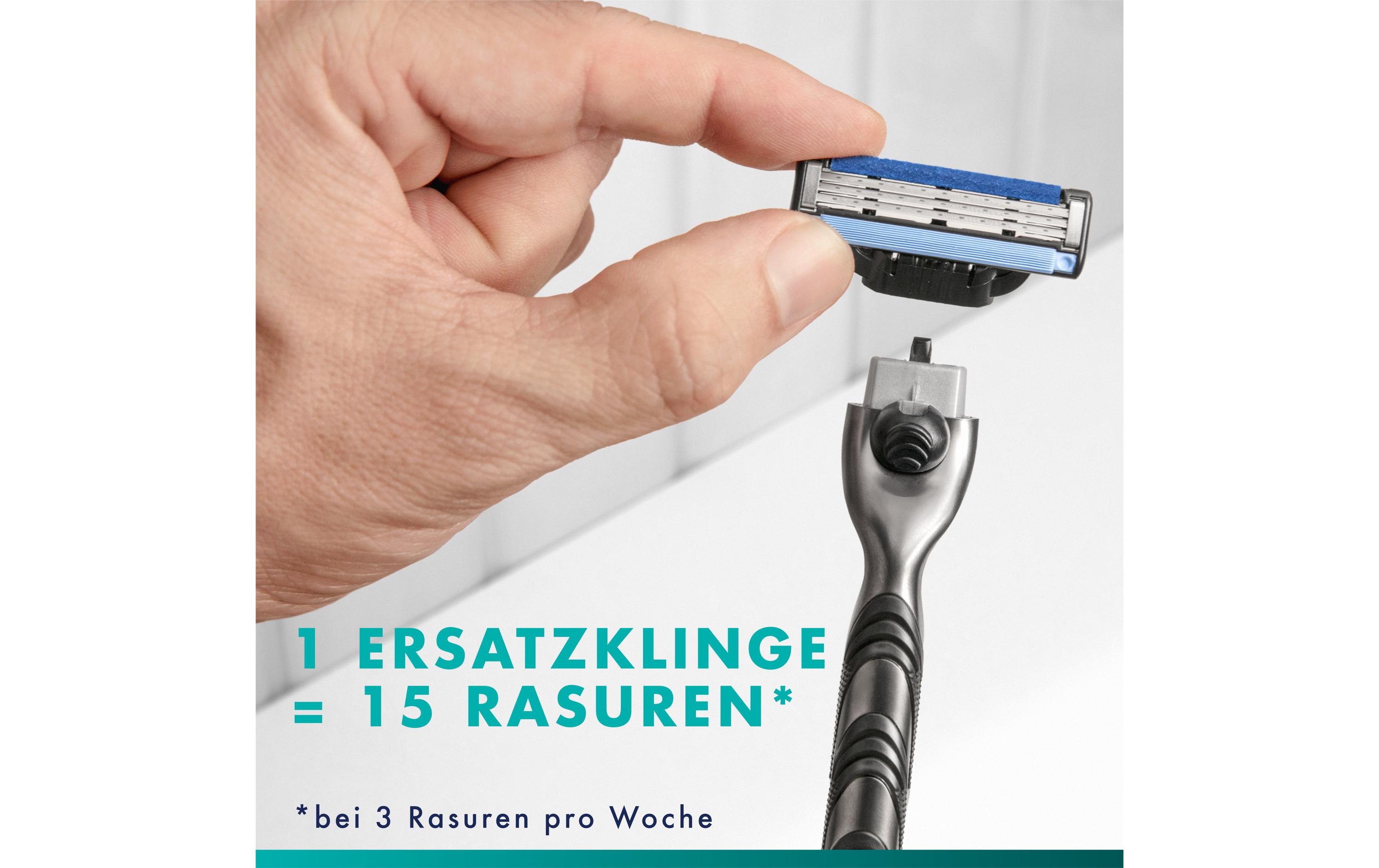 Gillette Herrenrasierer Gillette Mach3 Basis 12er + Handstück