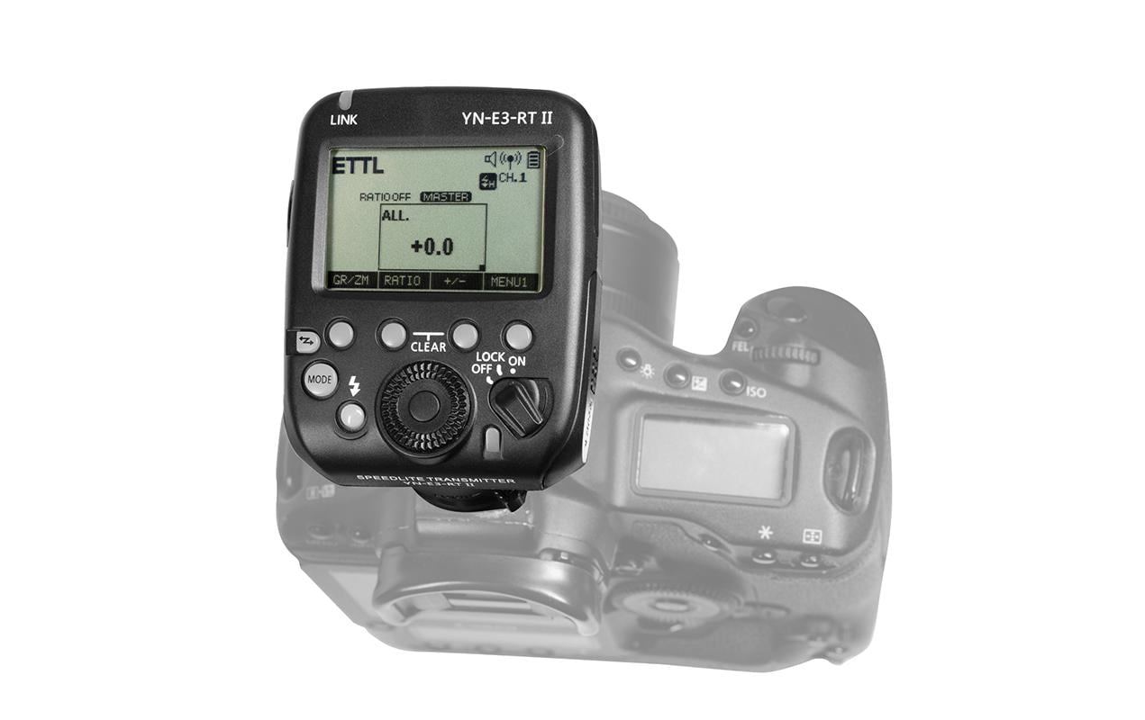 Yongnuo Fernauslöser Speedlite Transmitter YN-E3-RT II - Canon