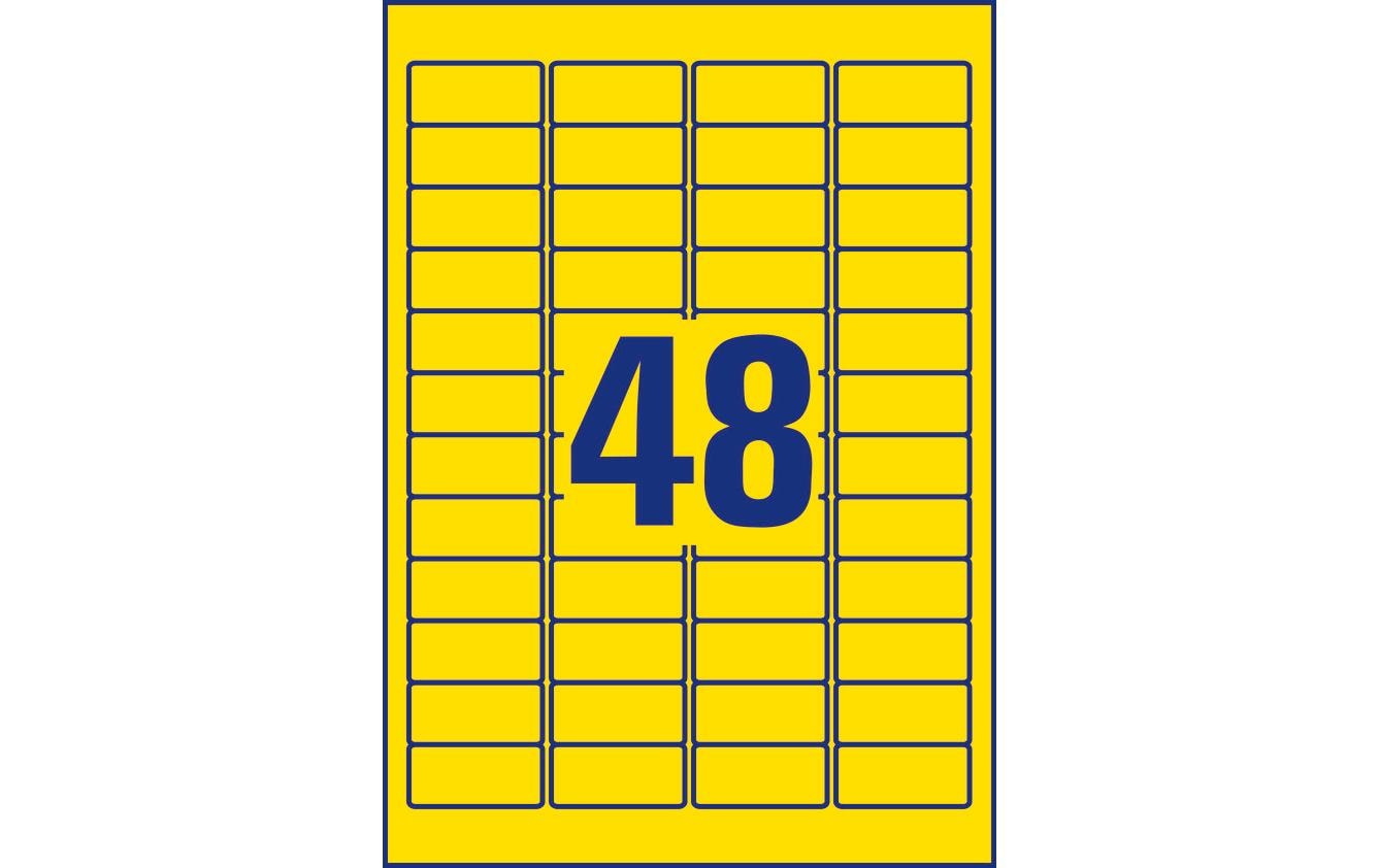 Avery Zweckform Mini-Etiketten 45.7 x 21.2 mm, 20 Blatt