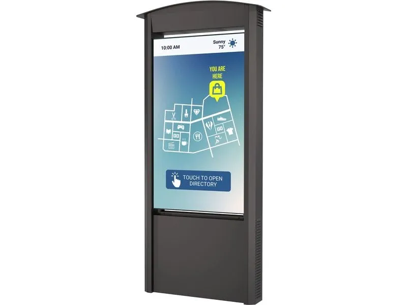 Peerless-AV Kioskrahmen Smart City Ink. 55-Zoll Xtreme Outdoor Display Peerless-AV Kioskrahmen Smart City Ink. 55-Zoll Xtreme Outdoor Display