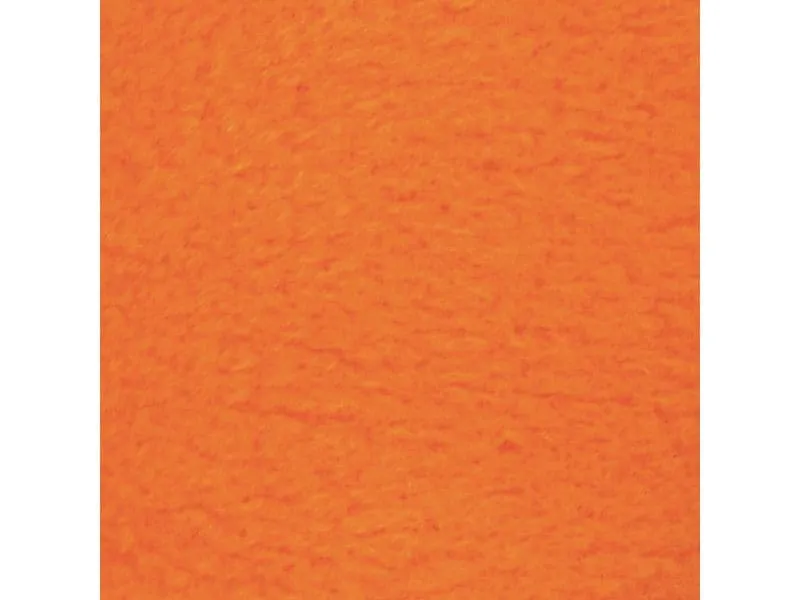 Creativ Company Fleece 150 cm x 125 cm, Orange