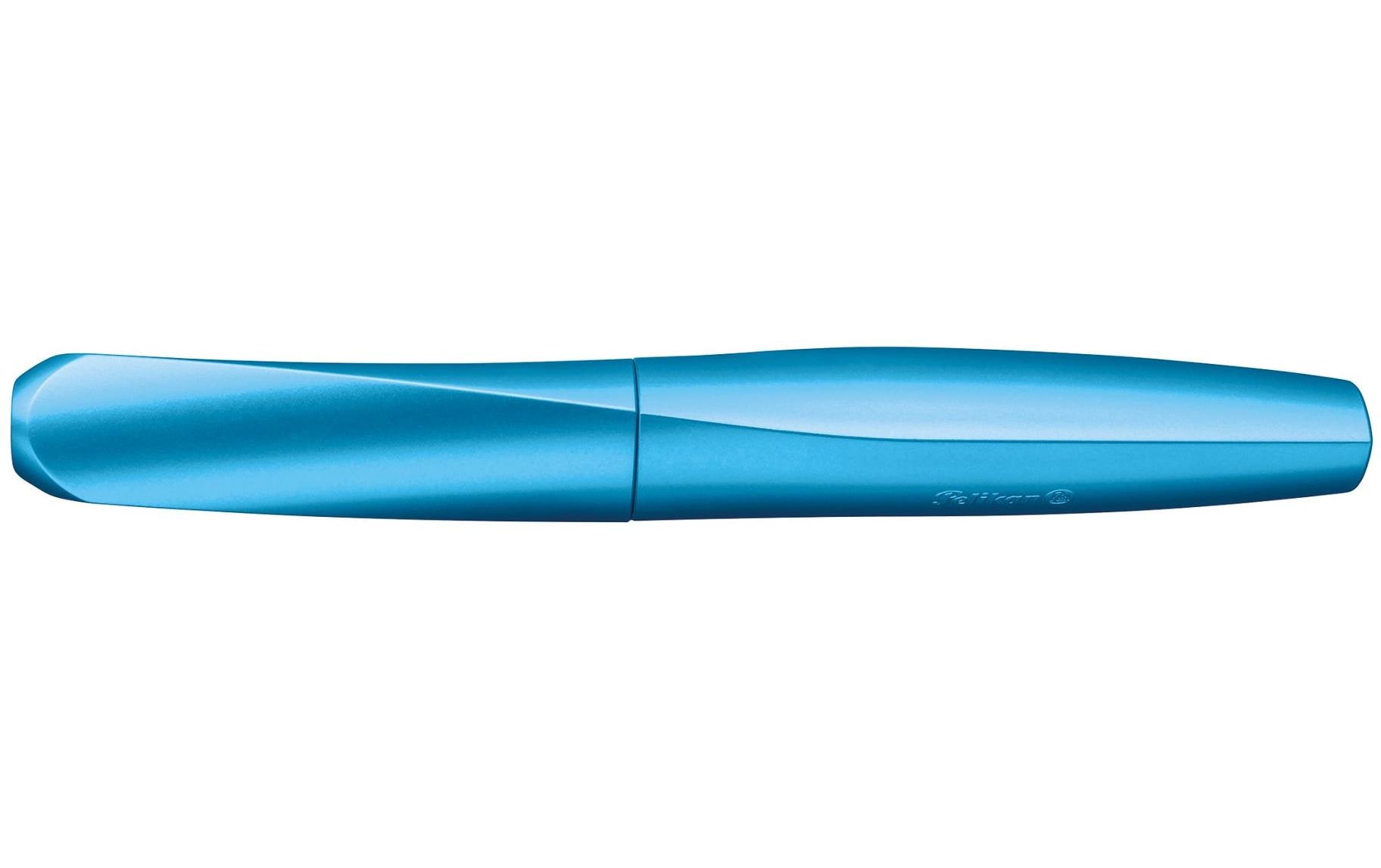 Pelikan Füllfederhalter Twist Metallic Medium (M), Blau