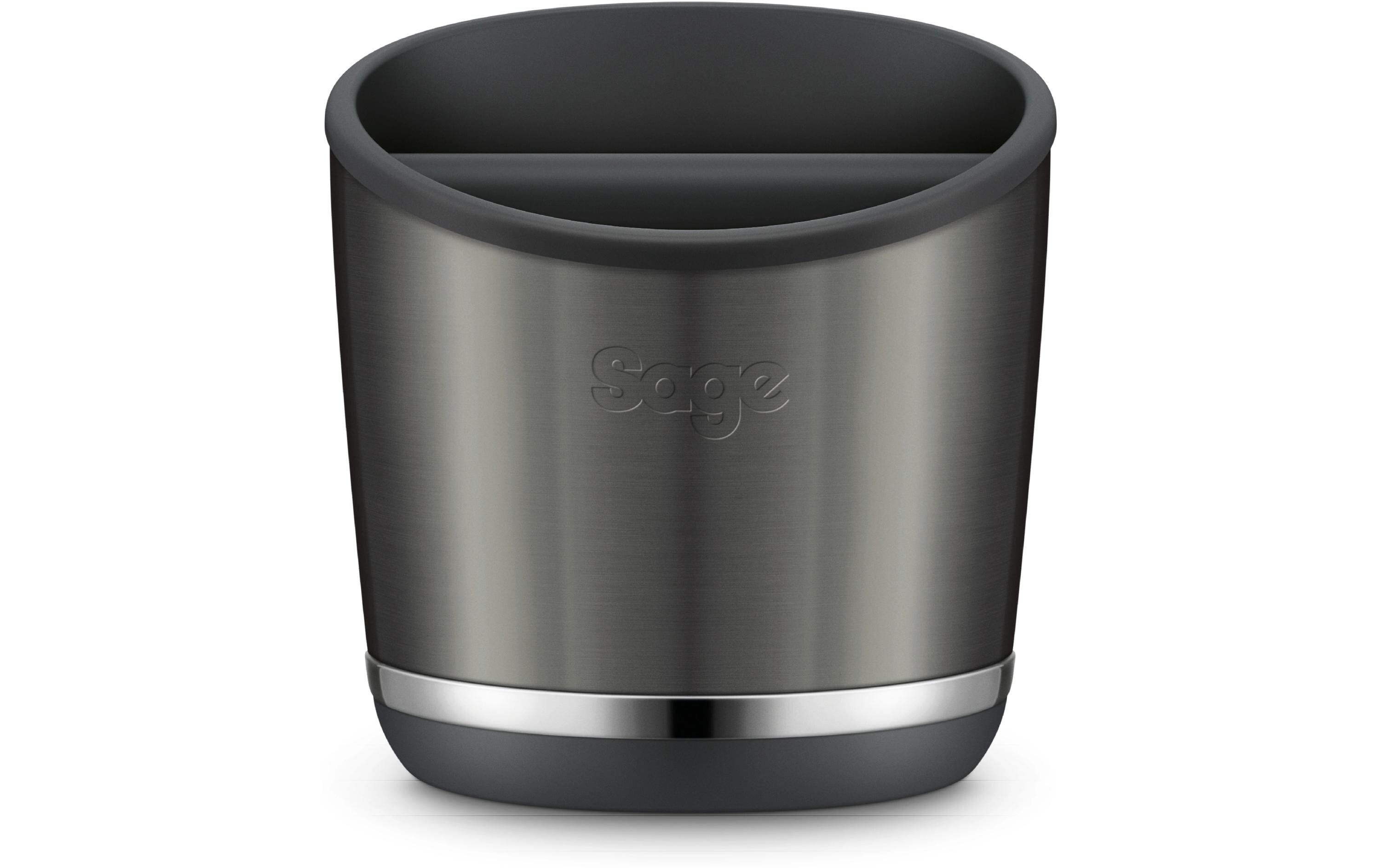 Sage Abklopfbehälter the Knock Box 20 Black Stainless Steel Sage Abklopfbehälter the Knock Box 20 Black Stainless Steel