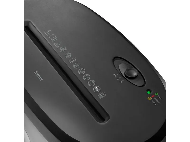 Hama Aktenvernichter Safe X120 P-4, 12 Seiten Hama Aktenvernichter Safe X120 P-4, 12 Seiten
