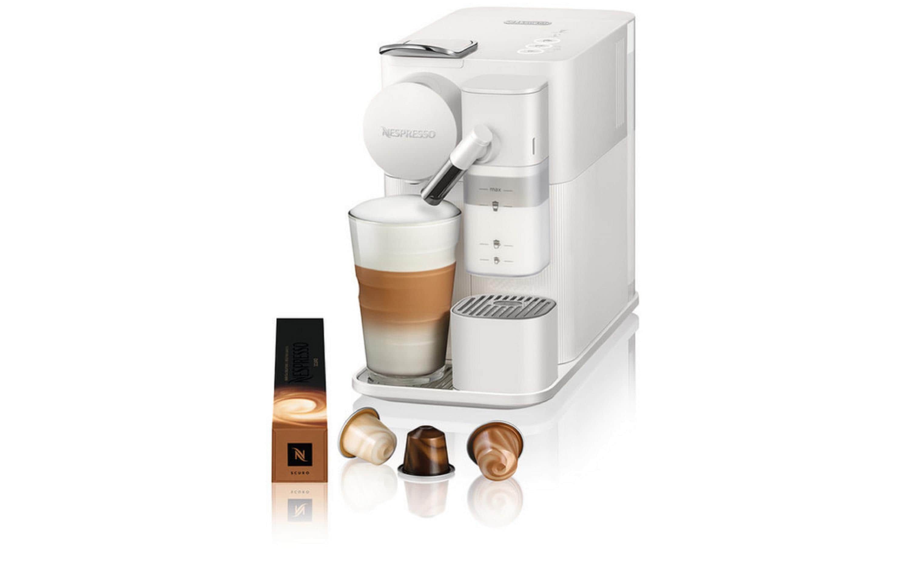 De'Longhi Kaffeemaschine Nespresso New Lattissima One EN510.W Weiss