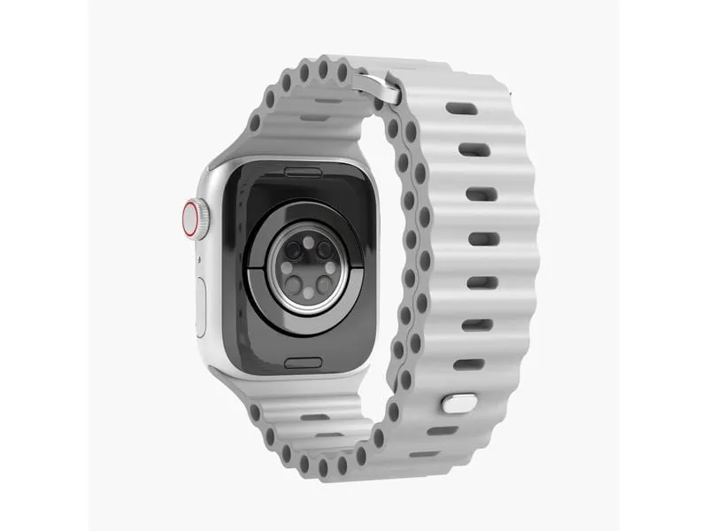 Vonmählen Wave Band Apple Watch 42/44/45/49 mm Light Gray
