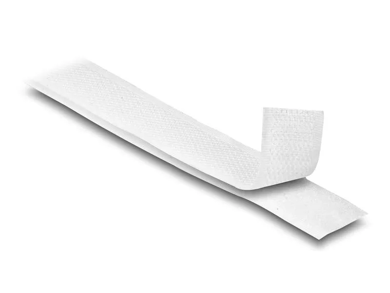 Delock Klettband 15 m x 20 mm mit Haft- und Flauschband Weiss Delock Klettband 15 m x 20 mm mit Haft- und Flauschband Weiss
